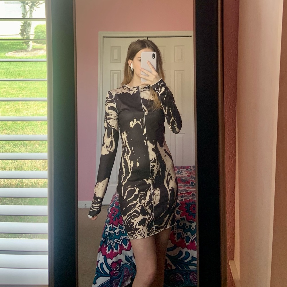 SHEIN Marble Dress